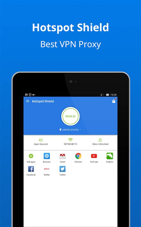 Hotspot Shield Free VPN Proxy .